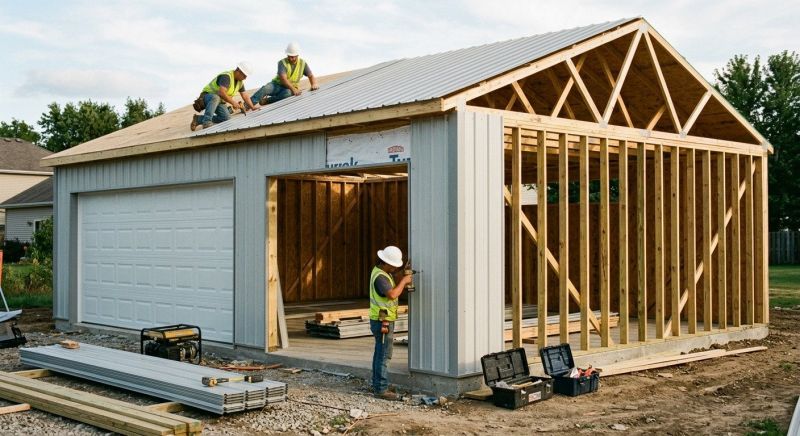 Attached Garage Construction in Las Vegas, NV