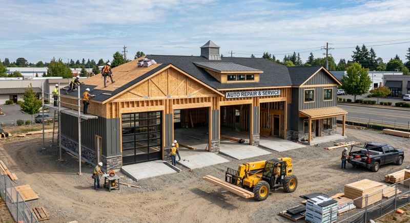 Commercial Garage Construction in Charleston, SC