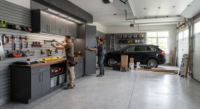 Custom Garage Installation in Katy, TX