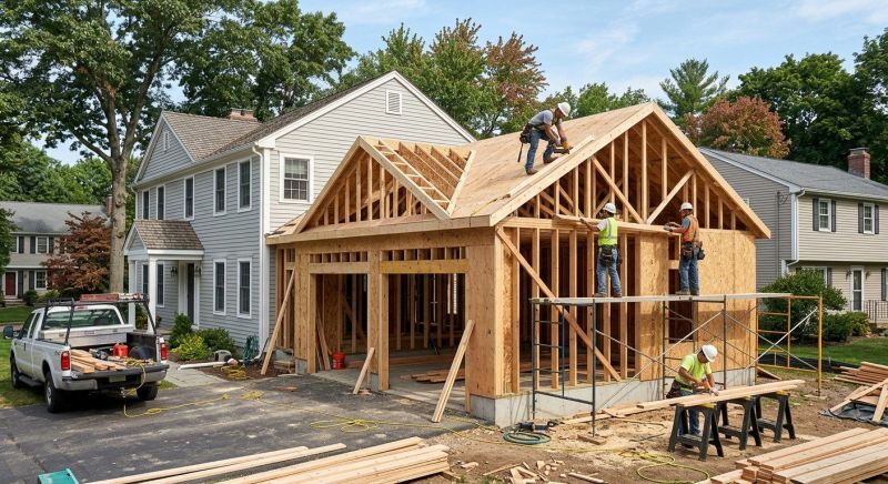 Garage Addition Installation in Conroe, TX