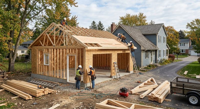 Garage Construction in Summerville, SC