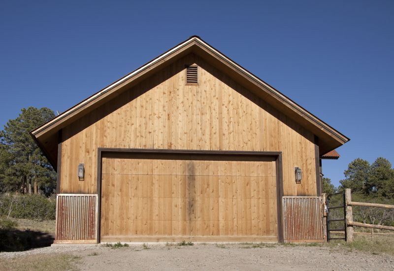 Traditional Wooden Garage Door